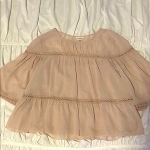 Light Pink Flowy Blouse